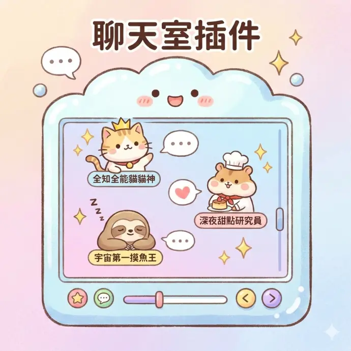 聊天室連稱號