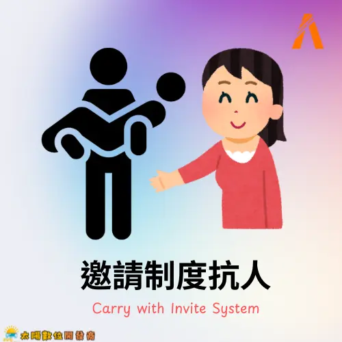 邀請制度扛人